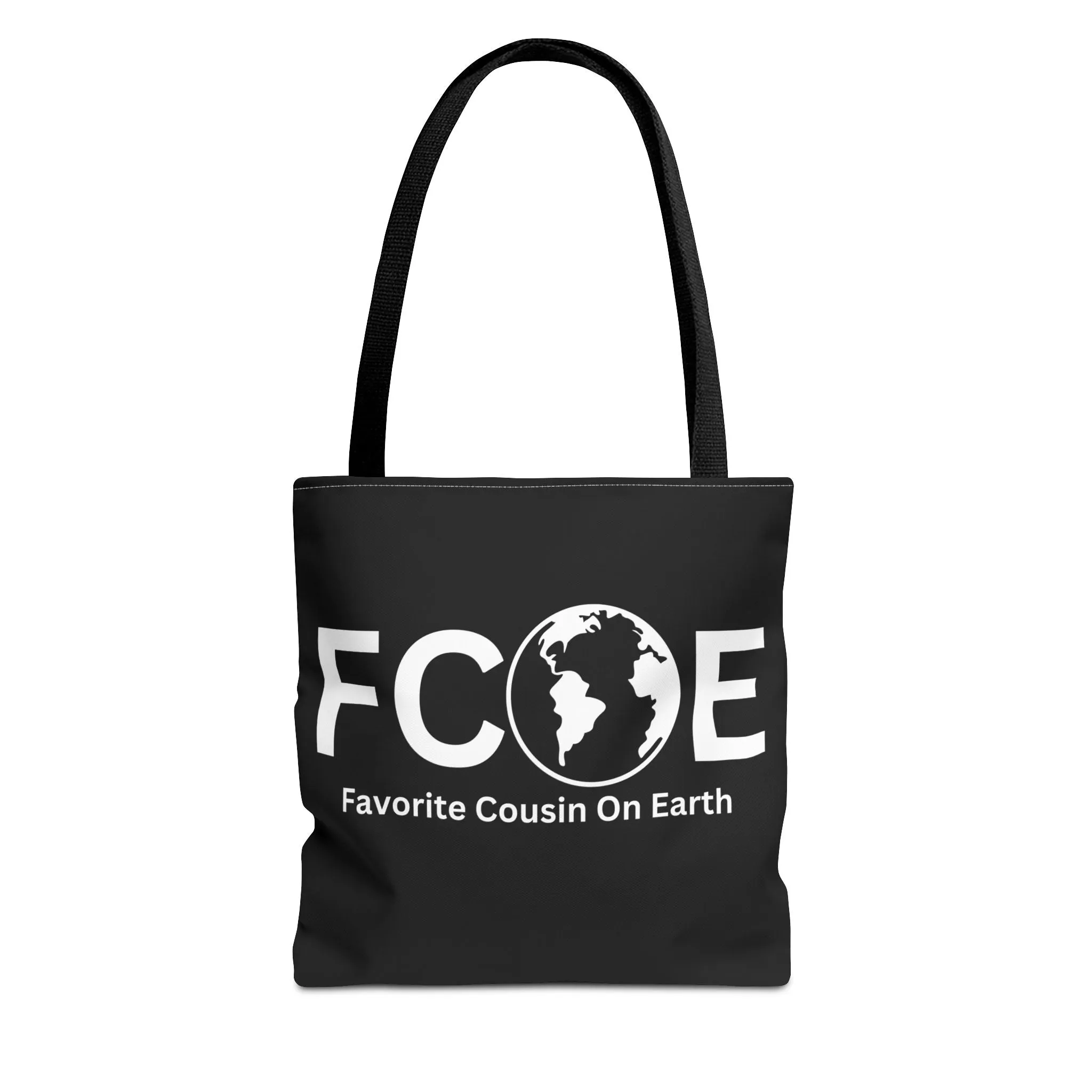 Favorite Cousin On Earth (FCOE) Tote Bag - Custom Printed Stylish and Functional Tote