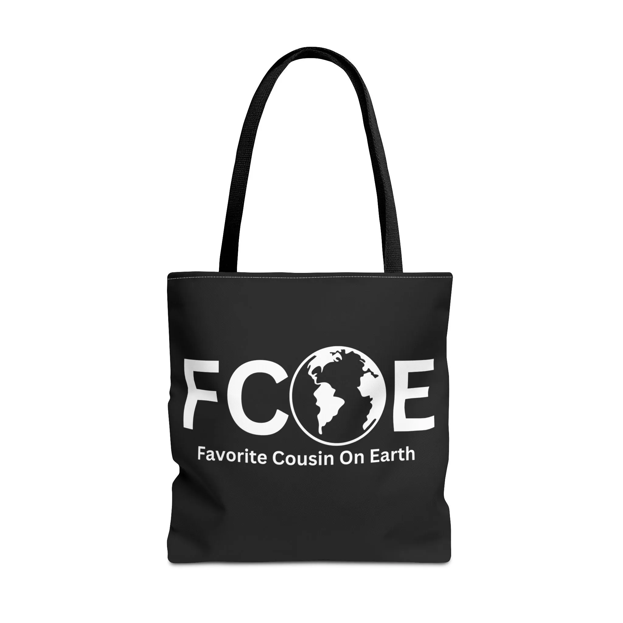 Favorite Cousin On Earth (FCOE) Tote Bag - Custom Printed Stylish and Functional Tote