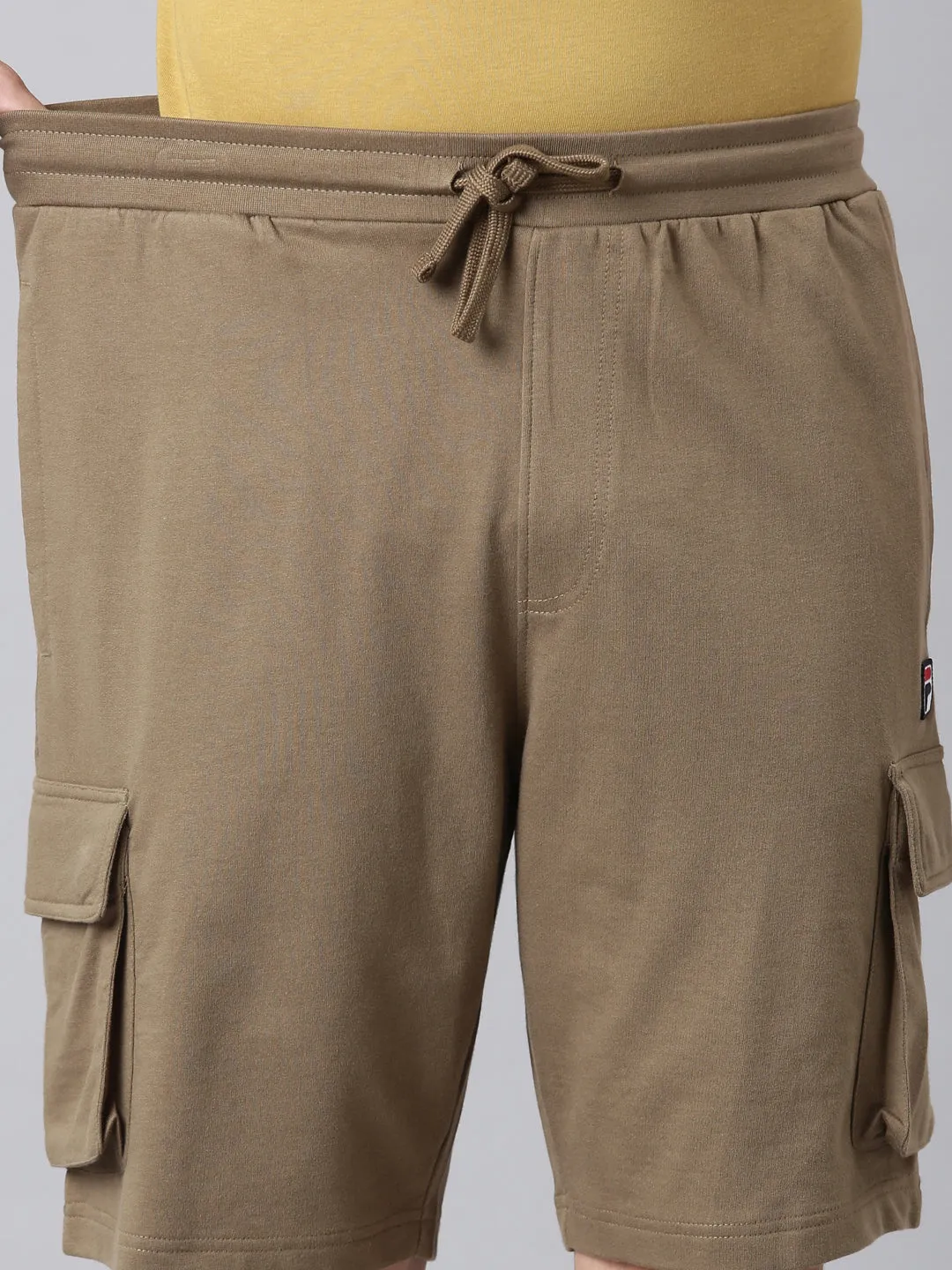 Fila Men Tan Shorts Narrow Regular Fit