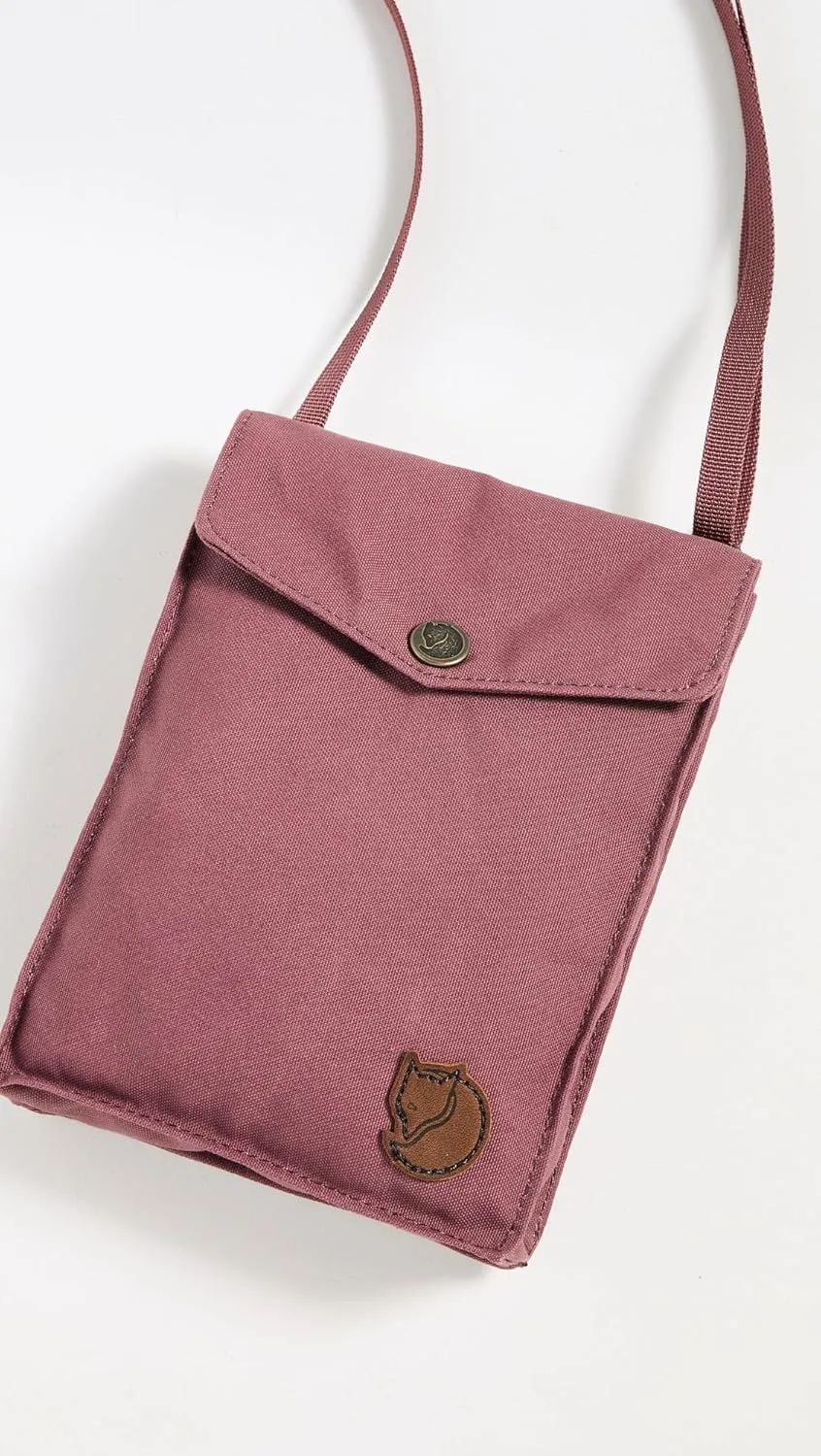Fjllrven Unisex Adult Pink Leather Compound One Size Jetted Pocket Cross-Body Tote Bag