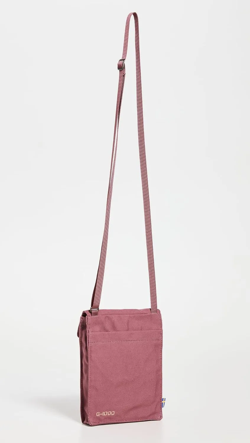 Fjllrven Unisex Adult Pink Leather Compound One Size Jetted Pocket Cross-Body Tote Bag