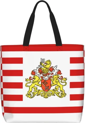 Flag of the Senate of Bremen It is a convenient one-shoulder bag, suitable for shopping, traveling, and daily life needs.