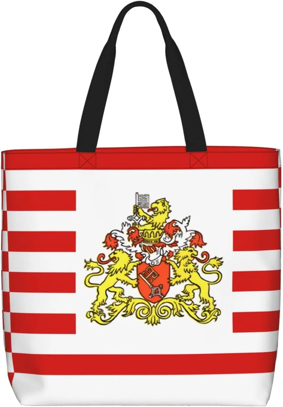 Flag of the Senate of Bremen It is a convenient one-shoulder bag, suitable for shopping, traveling, and daily life needs.