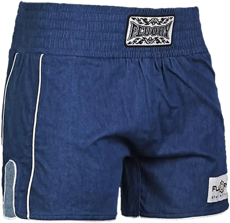 FLUORY Muay Thai Fight Shorts,MMA Shorts Clothing Training Cage Fighting Grappling Martial Arts Kickboxing Shorts Clothing
