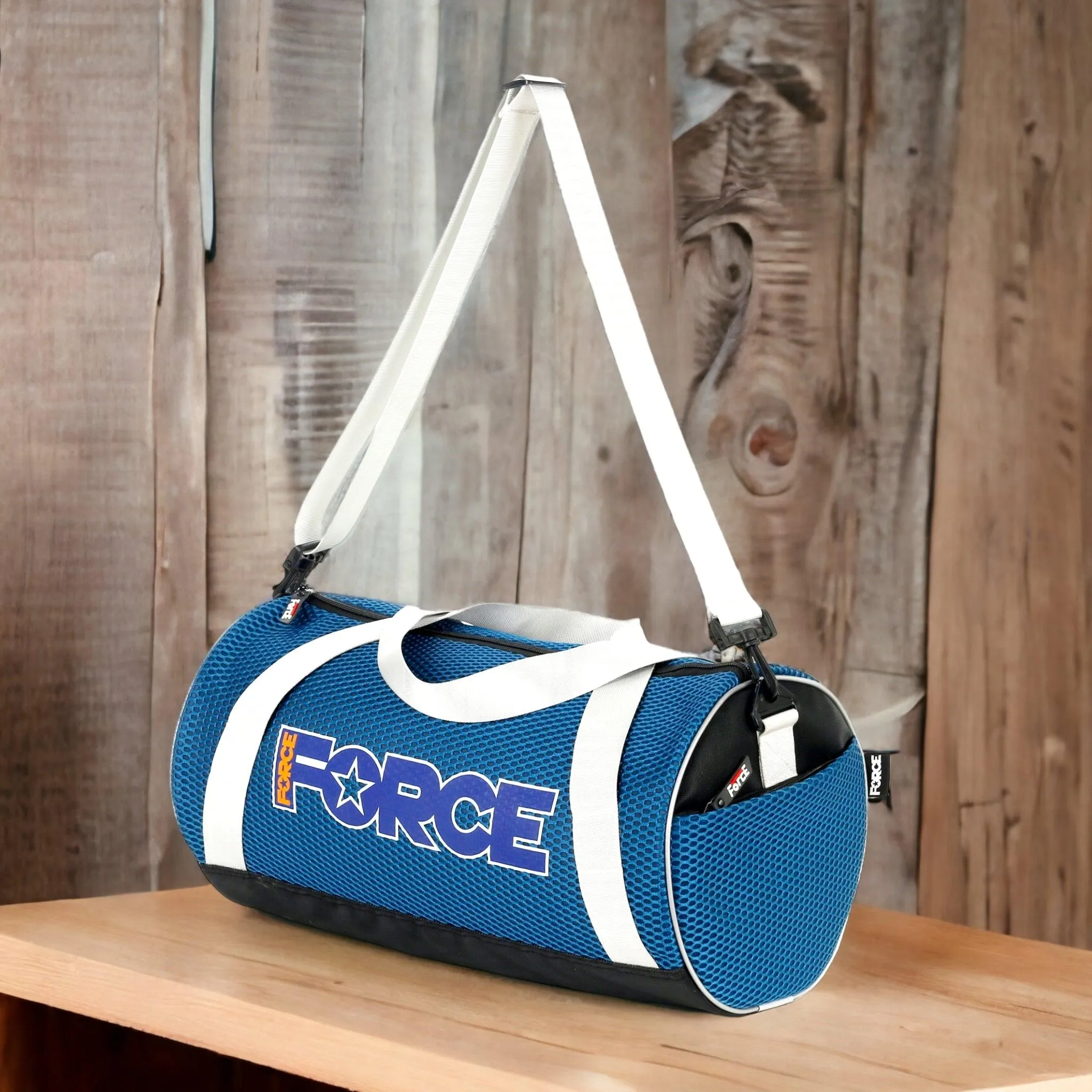 FORCE Sports Bag Mesh - teal blue - GM-103