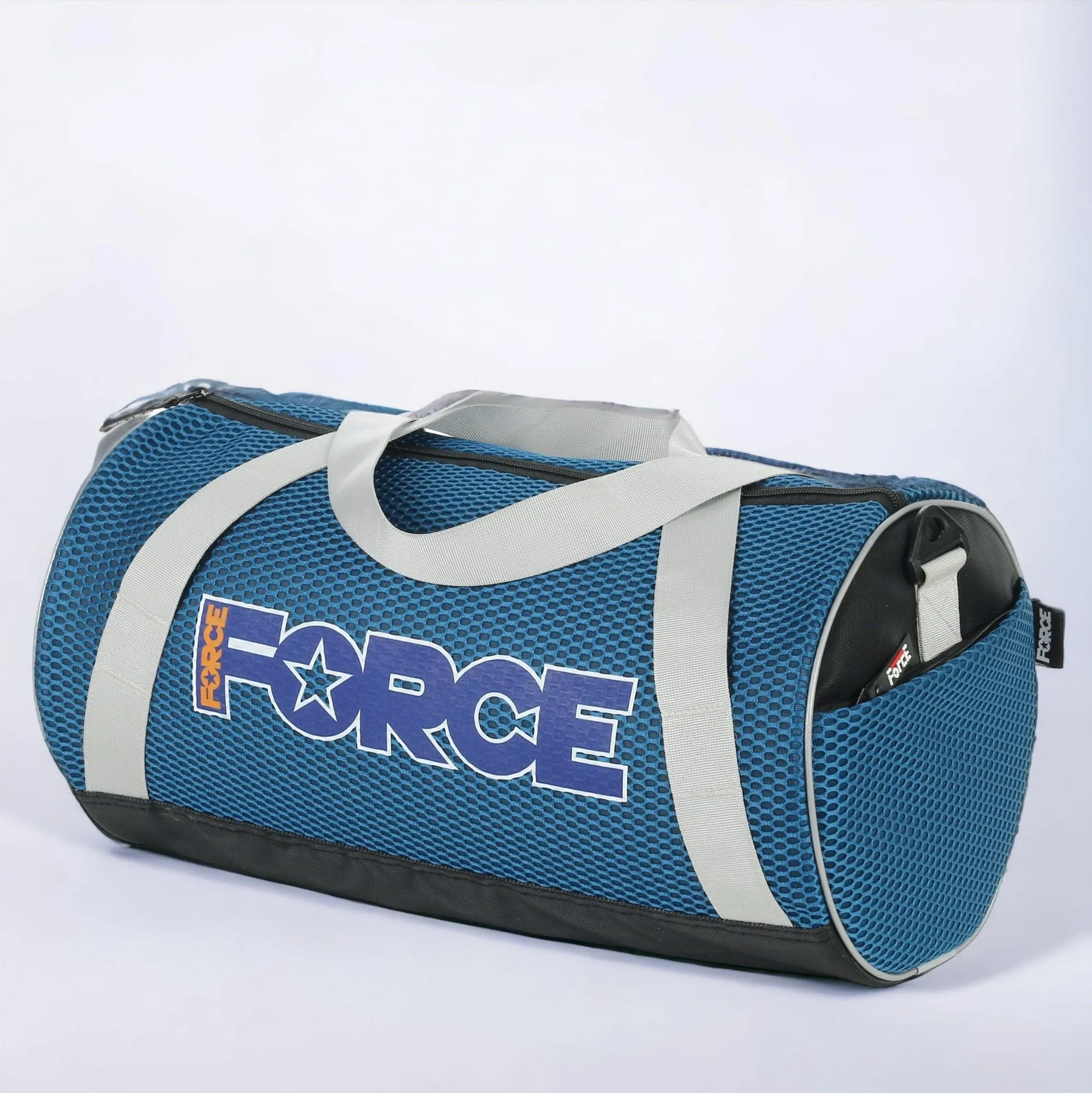 FORCE Sports Bag Mesh - teal blue - GM-103