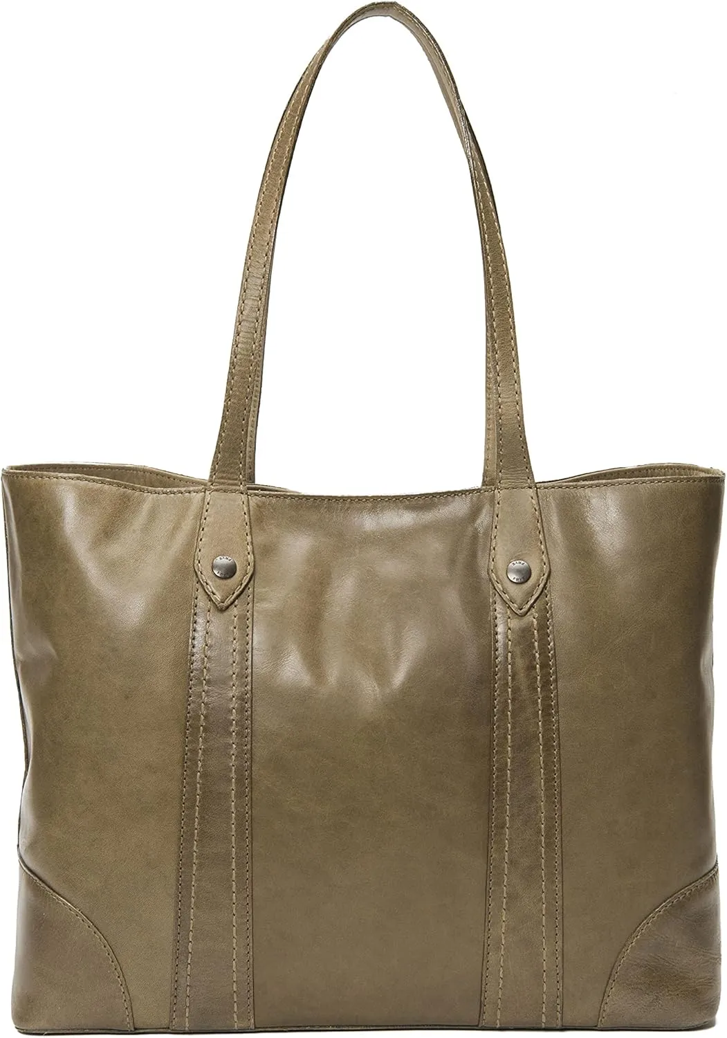 Frye Women's Melissa Shopper Tote Bag, Stylist Large Handbag with Adjustable Strap & Pockets