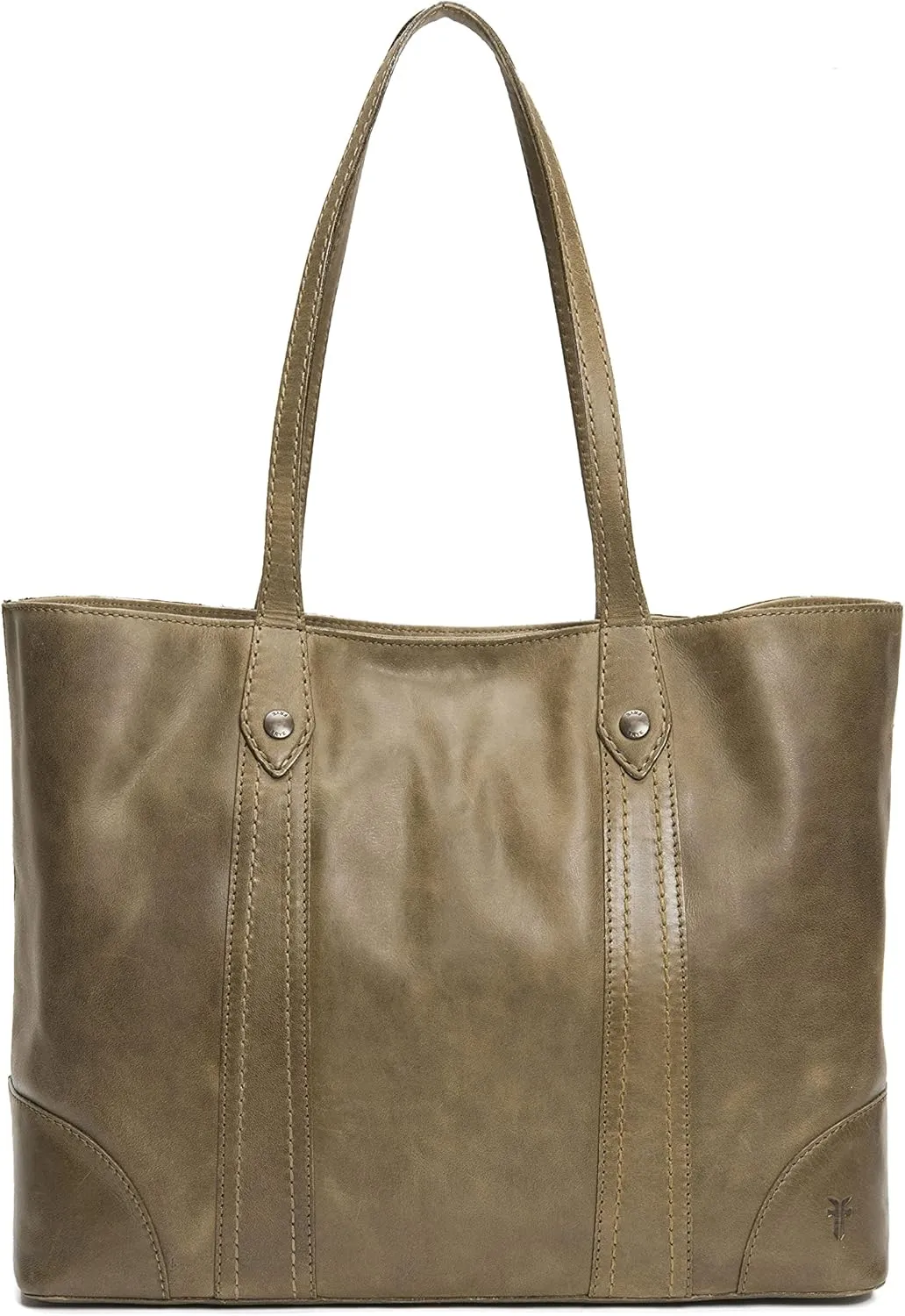 Frye Women's Melissa Shopper Tote Bag, Stylist Large Handbag with Adjustable Strap & Pockets