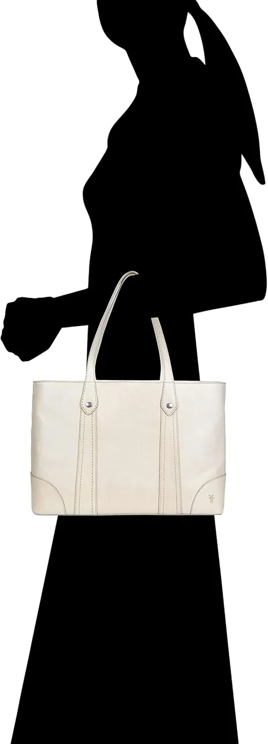 Frye Women's Melissa Shopper Tote Bag, Stylist Large Handbag with Adjustable Strap & Pockets