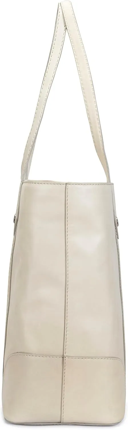 Frye Women's Melissa Shopper Tote Bag, Stylist Large Handbag with Adjustable Strap & Pockets