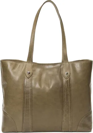 Frye Women's Melissa Shopper Tote Bag, Stylist Large Handbag with Adjustable Strap & Pockets