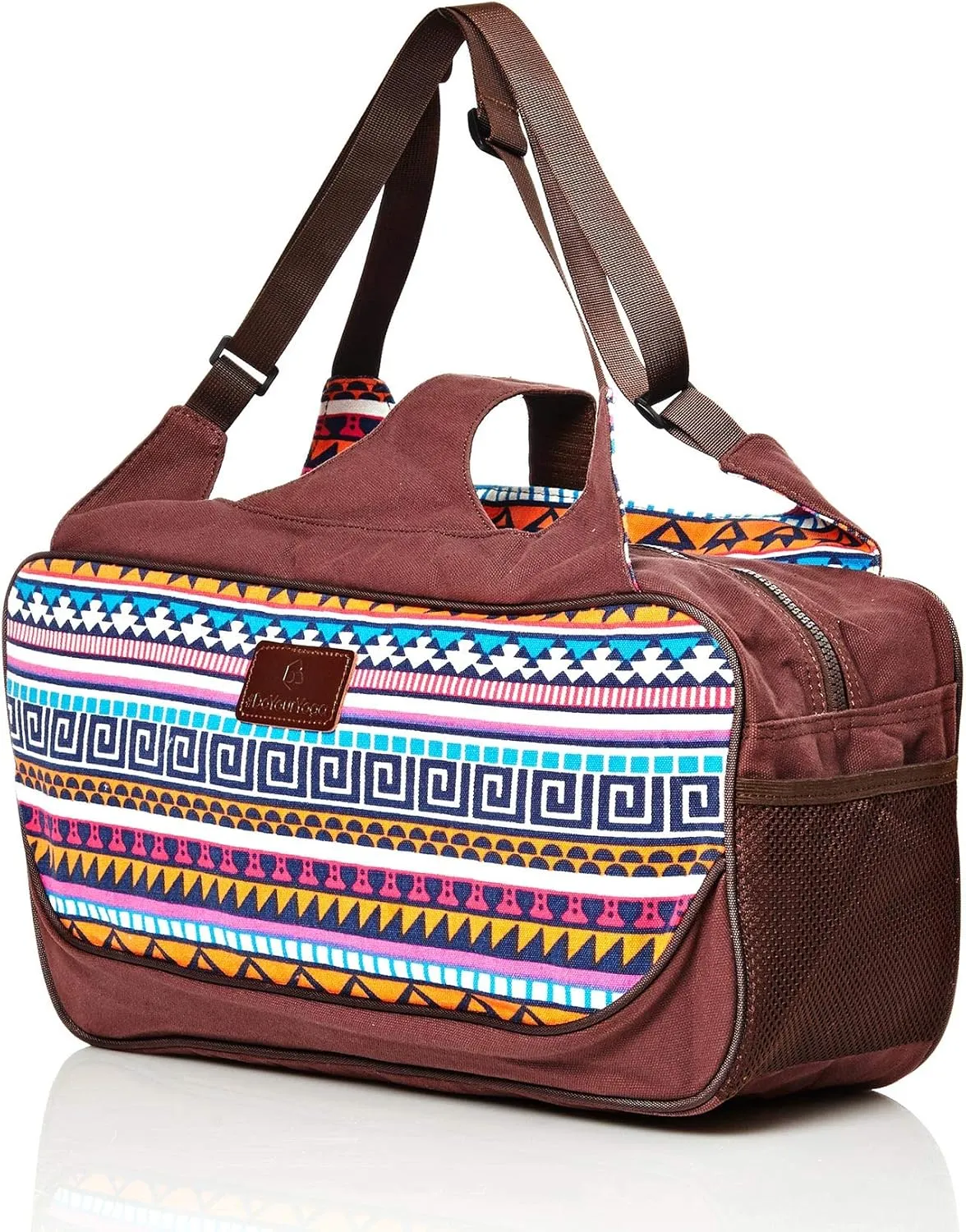 Full-Zip Extra Large Yoga Mat Tote Bag with Multi-Functional Storage Pockets for Sports Gym Pilates »Vimalaa«