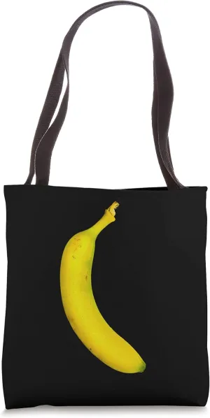 Fun Yellow Large Banana Tote Bag