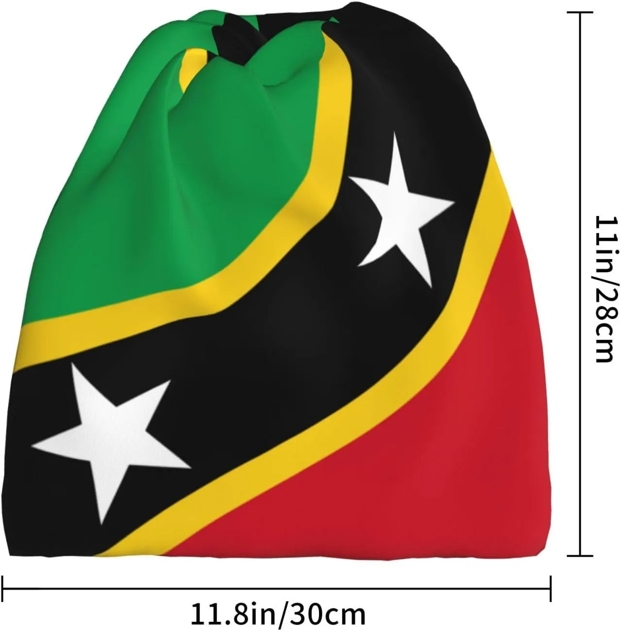 Funny Flag Multifunction Beanie Hat for Men Women Fashion Scarf Soft Stretch Skull Cap