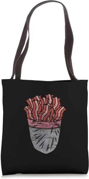 Funny Foodie Pork Lover Cute Pocket Bacon Tote Bag