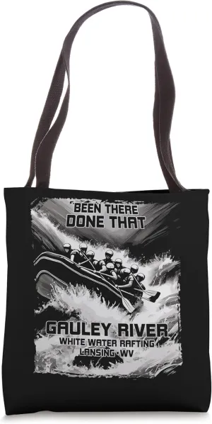 Gauley River White Water Rafting Rapids WV Raft Tote Bag