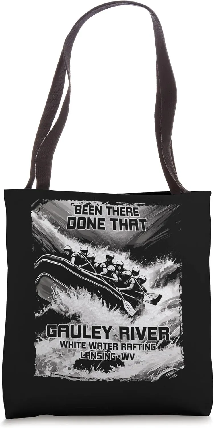 Gauley River White Water Rafting Rapids WV Raft Tote Bag