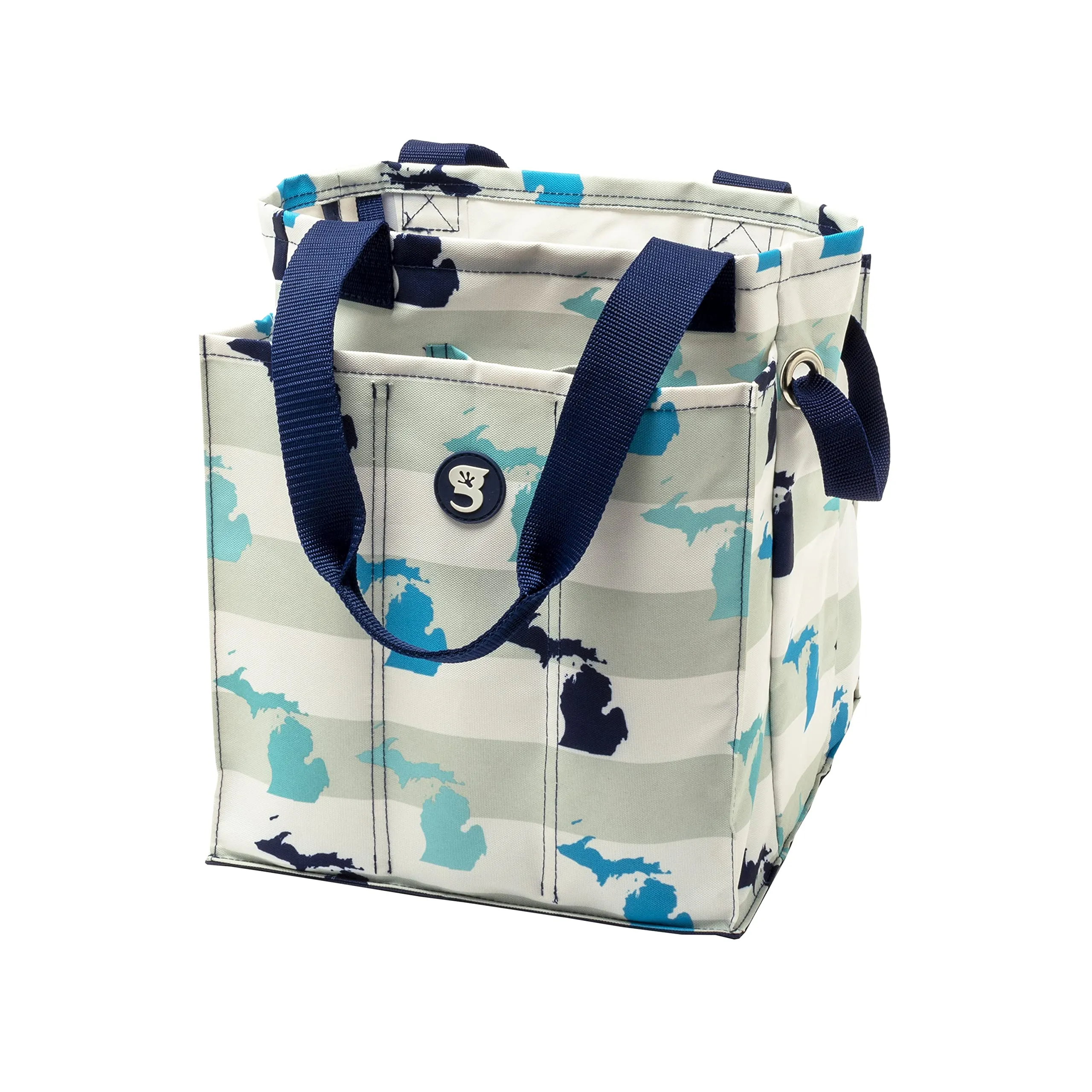 Geckobrands 7 Pocket Market Tote