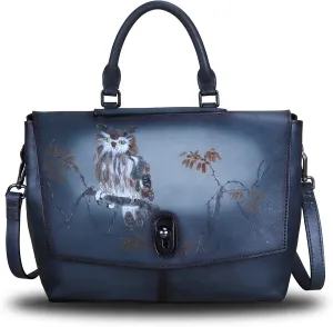 Genuine Leather Satchel Purses Handbags for Women Large Capacity Shoulder Bags Lady Work Top Handle Crossbody Bag