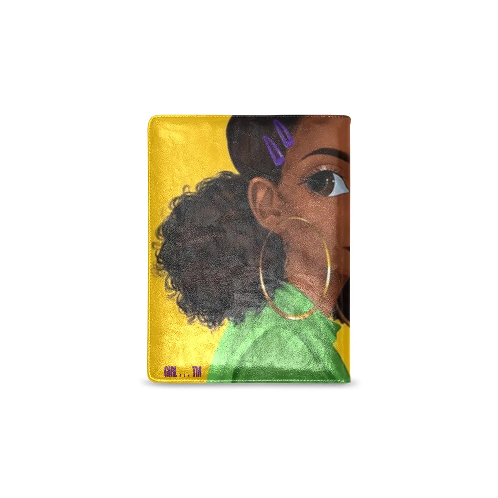 Girl Now Mind Your Business Custom Notebook