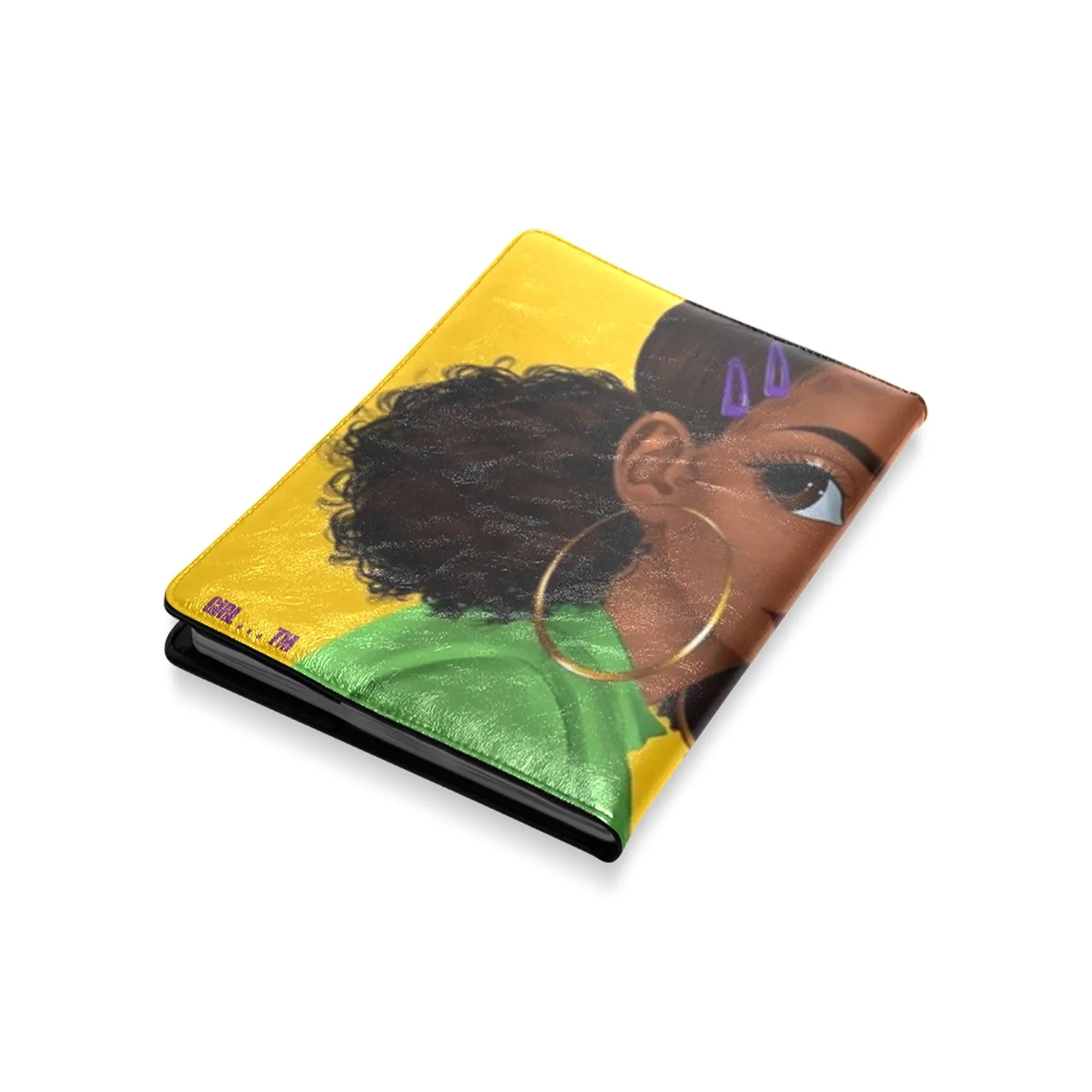Girl Now Mind Your Business Custom Notebook