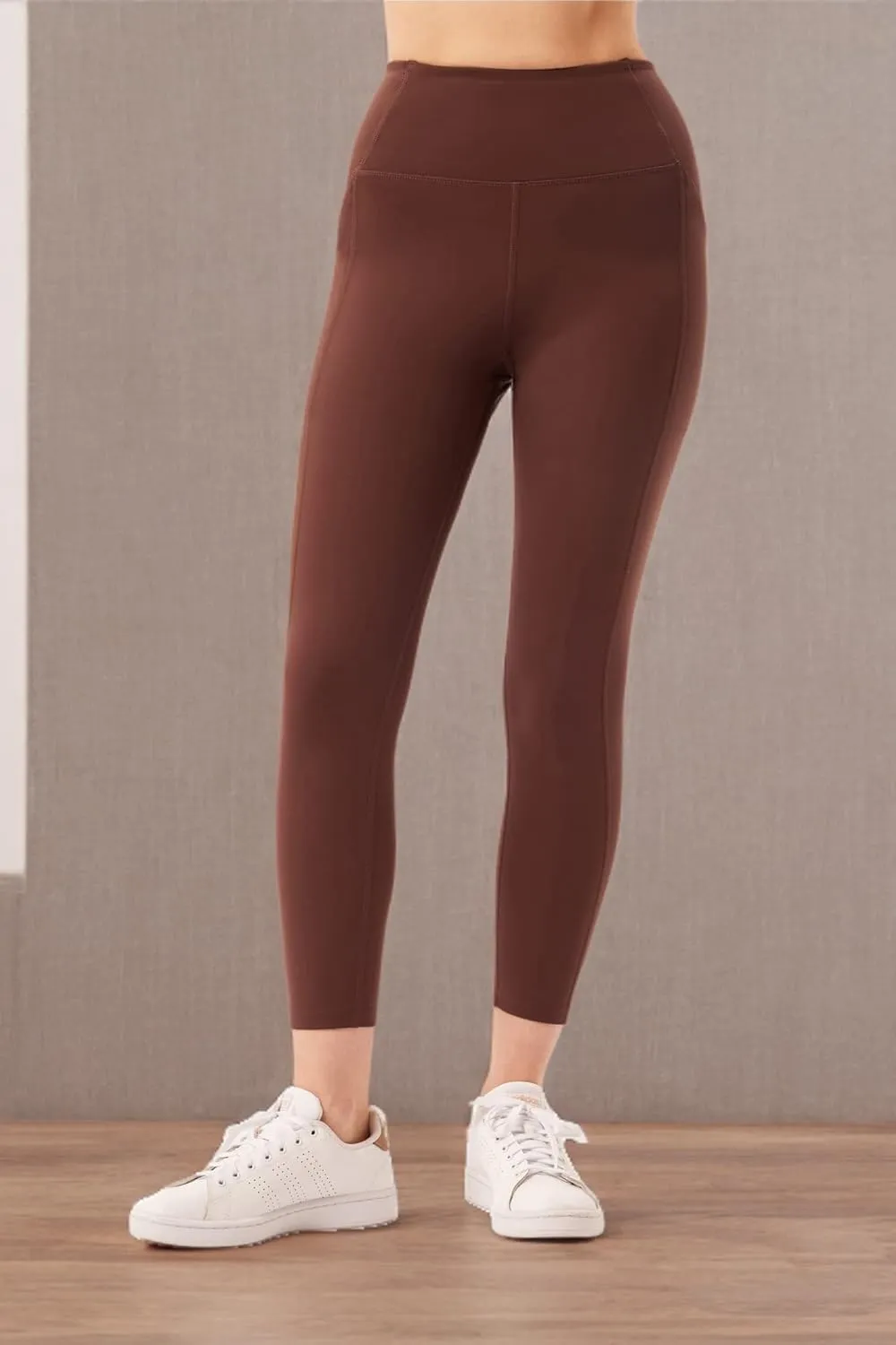Girlfriend Collective Compression Pocket Leggings for Women, High Rise Waist Pants for Yoga Workout Plus Size 23 3/4" Inseam