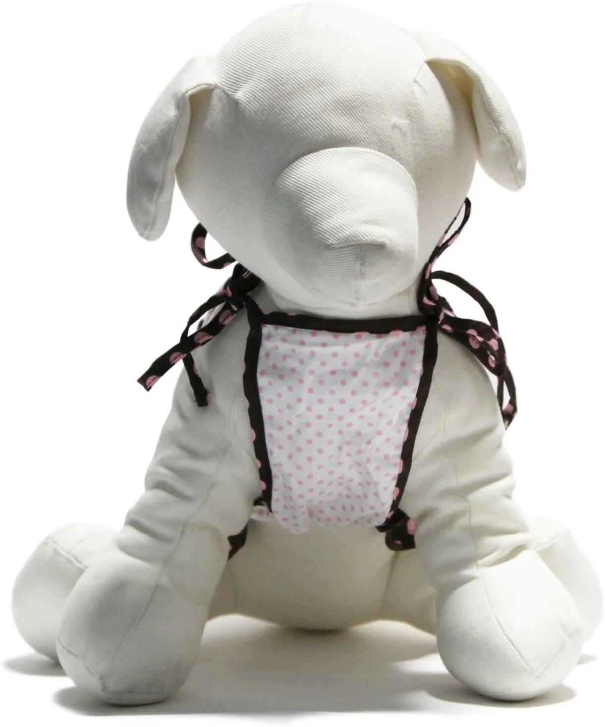 Gooby Spaghetti Strap Dress for Dogs, Small, Pink Polka Dot