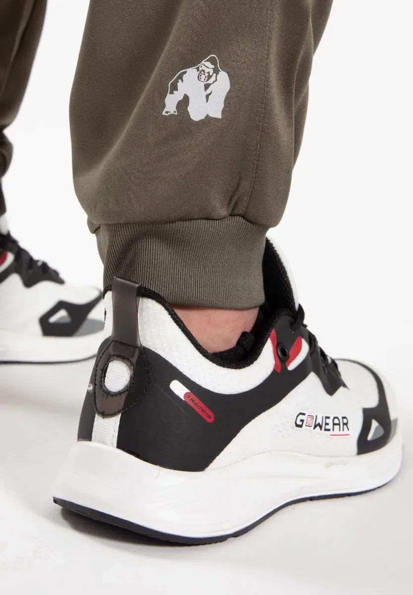 Gorilla Wear Broxton Track Pants - Army Green