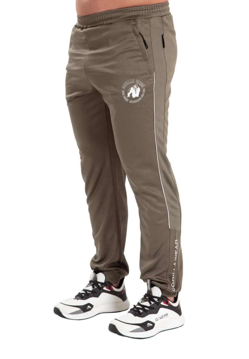 Gorilla Wear Broxton Track Pants - Army Green
