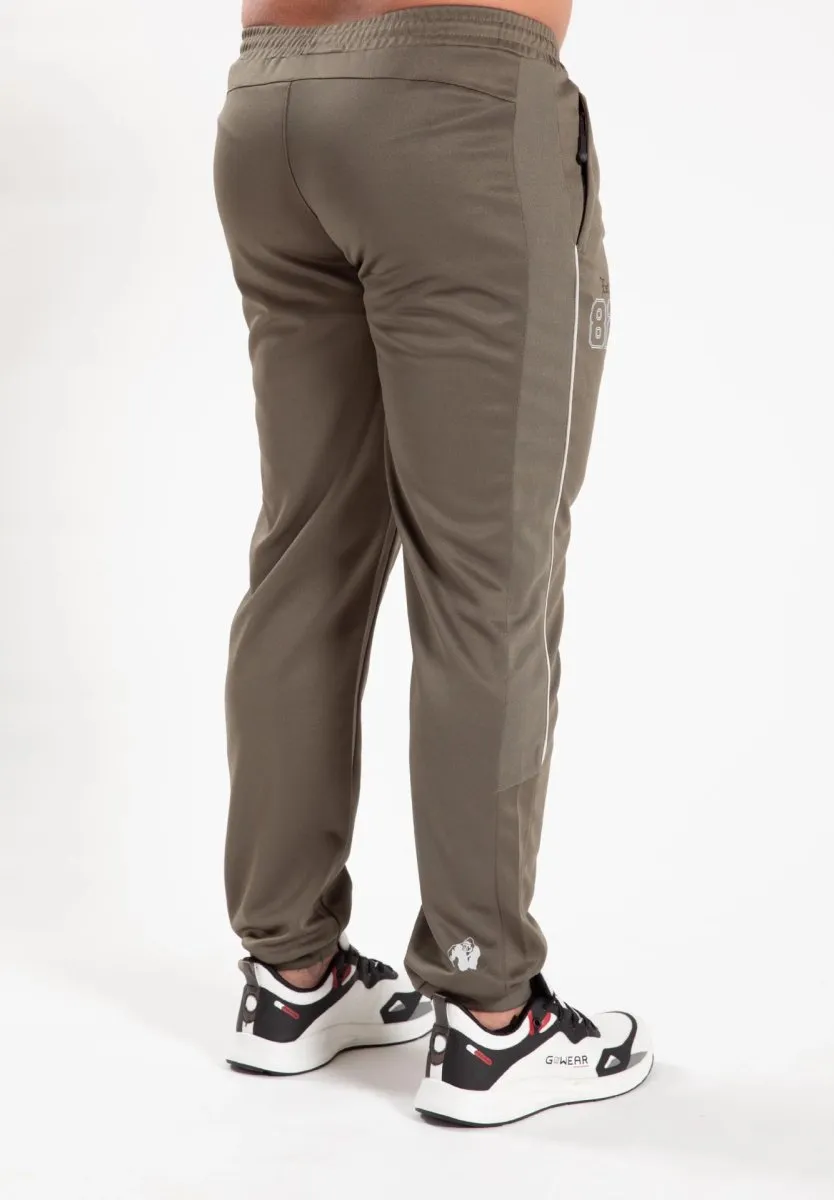 Gorilla Wear Broxton Track Pants - Army Green