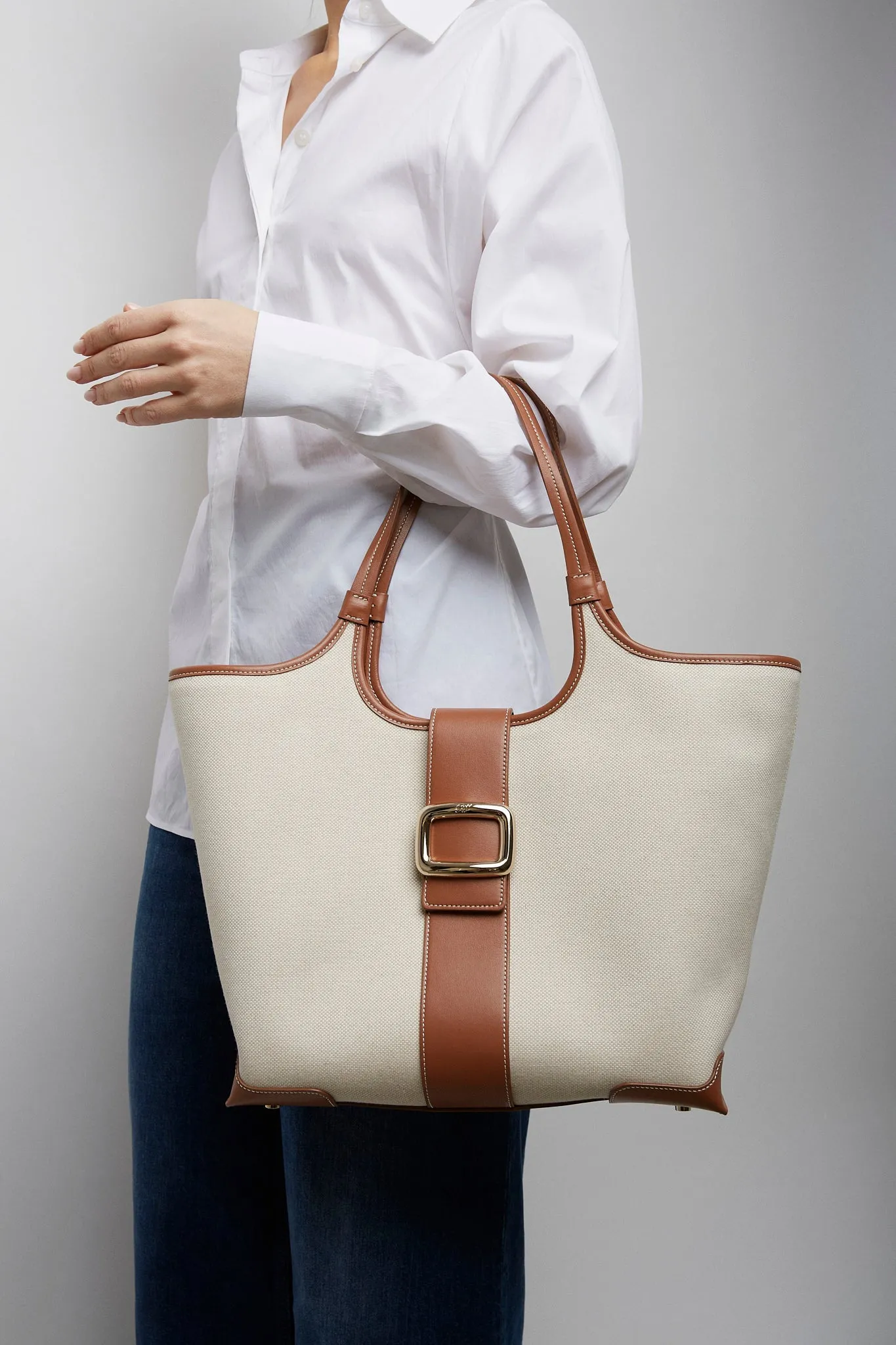 Grand Vivier medium canvas bag