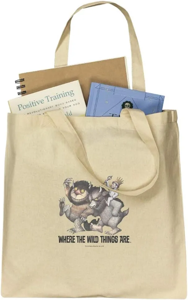GRAPHICS & MORE Where the Wild Things Are March Grocery Travel Reusable Tote Bag