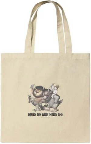 GRAPHICS & MORE Where the Wild Things Are March Grocery Travel Reusable Tote Bag