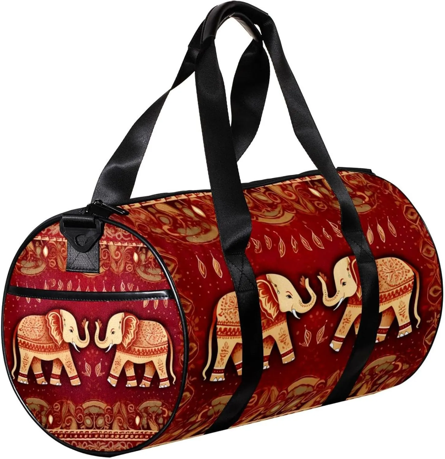Gym Bags for Women,Duffle Bag for Travel,Bohemia Style Ethnic Icon,Gym Bag for Men