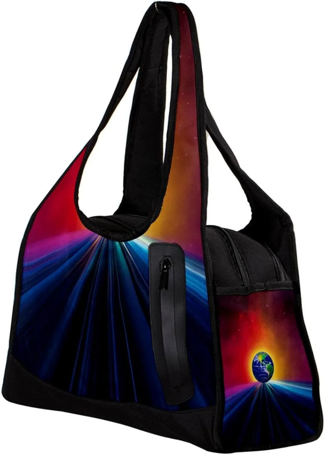 Gym Bags for Women,Duffle Bag for Travel,Earth Starry Universe Space,Gym Bag for Men