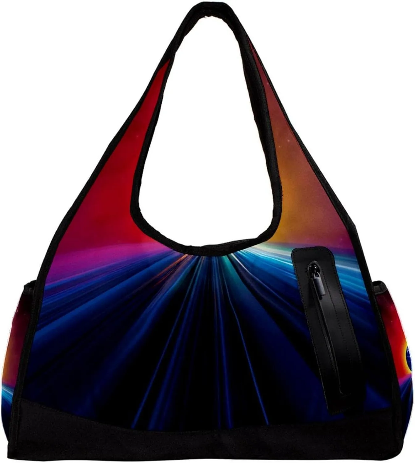 Gym Bags for Women,Duffle Bag for Travel,Earth Starry Universe Space,Gym Bag for Men