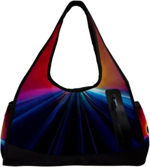 Gym Bags for Women,Duffle Bag for Travel,Earth Starry Universe Space,Gym Bag for Men