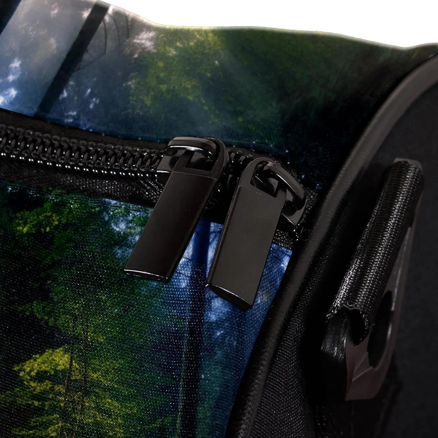 Gym Bags for Women,Duffle Bag for Travel,Forest Trees Nature Sunlight,Gym Bag for Men