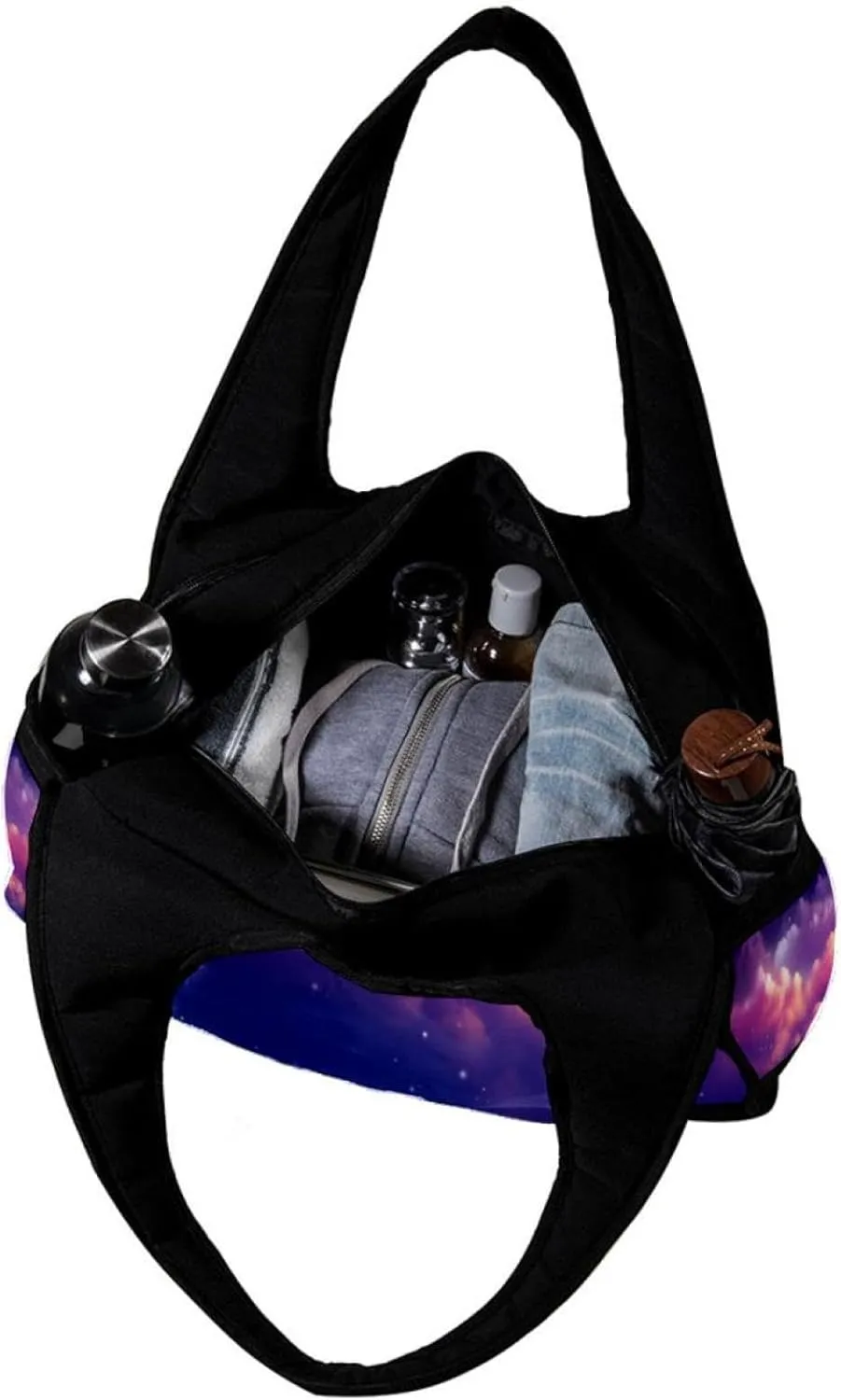 Gym Bags for Women,Duffle Bag for Travel,Universe Stars Galaxy,Gym Bag for Men