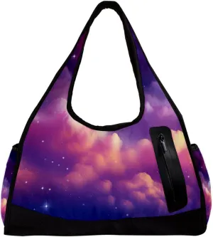 Gym Bags for Women,Duffle Bag for Travel,Universe Stars Galaxy,Gym Bag for Men