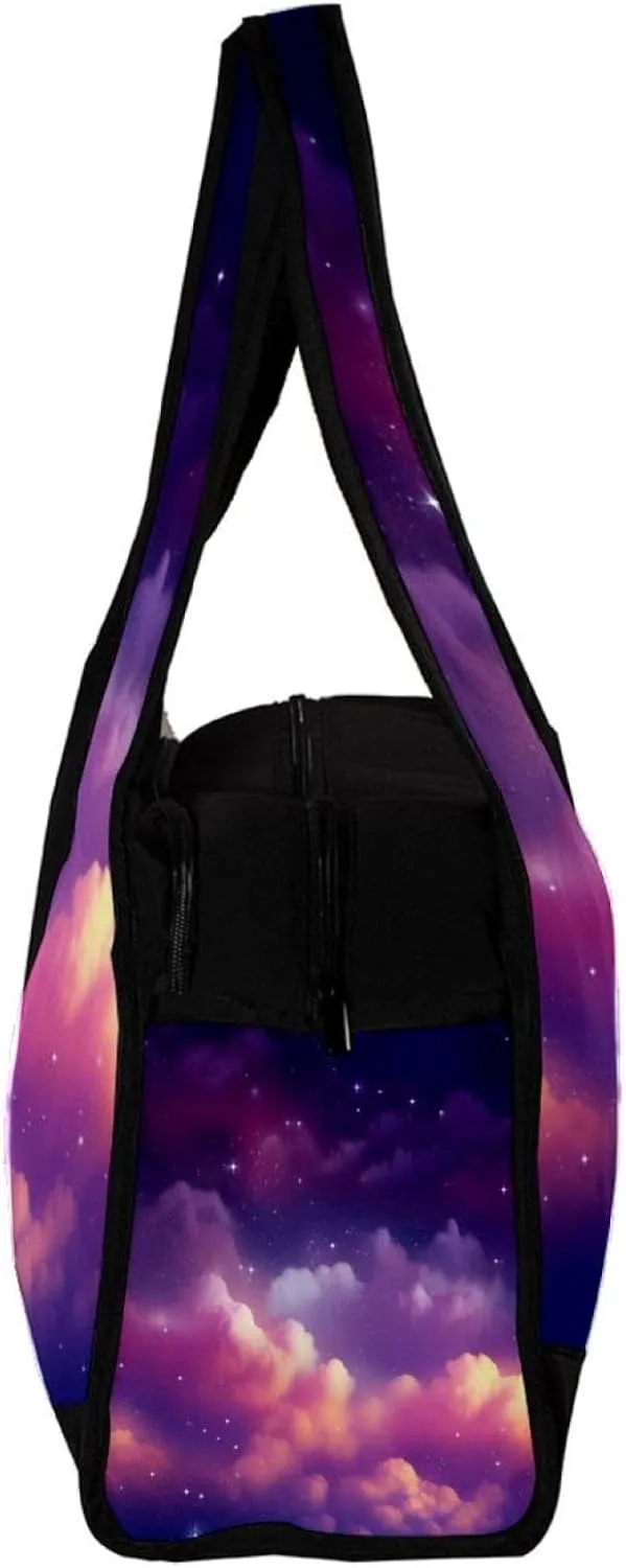 Gym Bags for Women,Duffle Bag for Travel,Universe Stars Galaxy,Gym Bag for Men