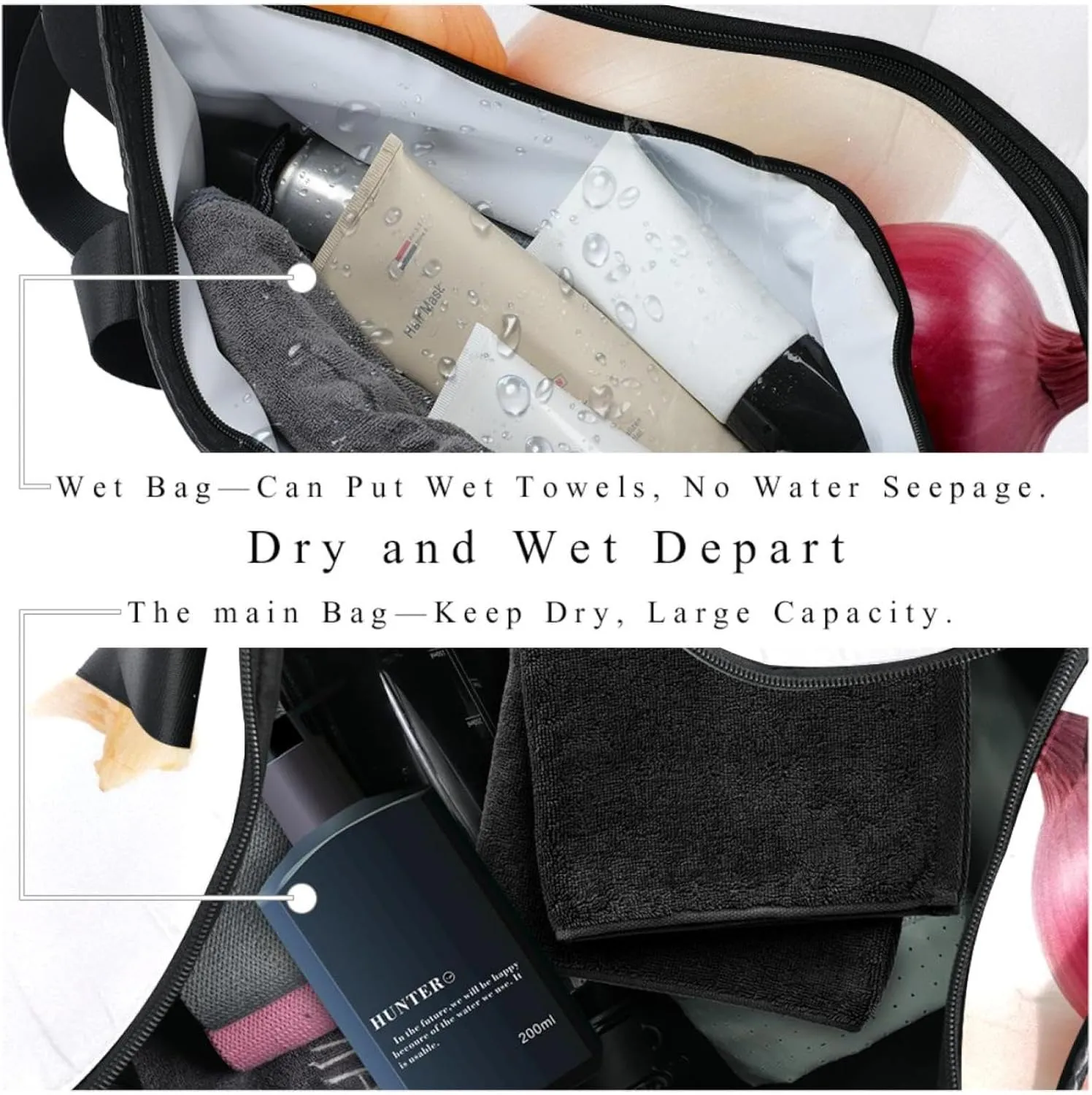 Gym Bags for Women,Duffle Bag for Travel,Vegetables Onion and Garlic,Gym Bag for Men