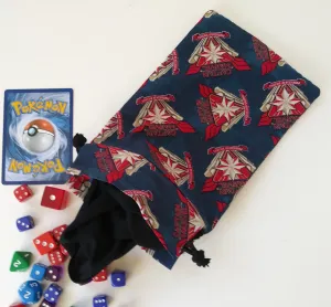 Handmade Drawstring bag - Captain Marvel Bag