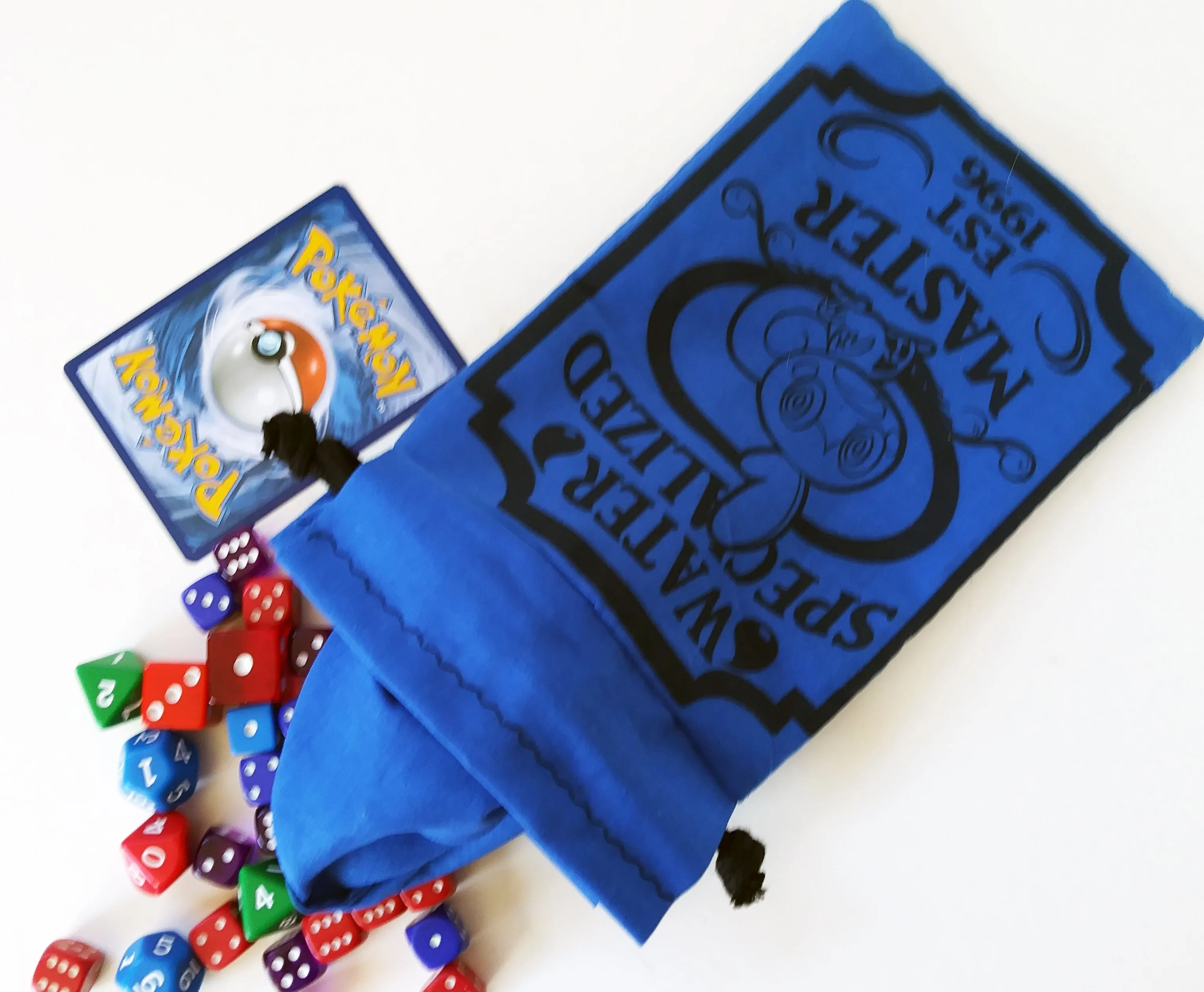 Handmade Drawstring bag - Pokemon Specialized Master - STARTERS