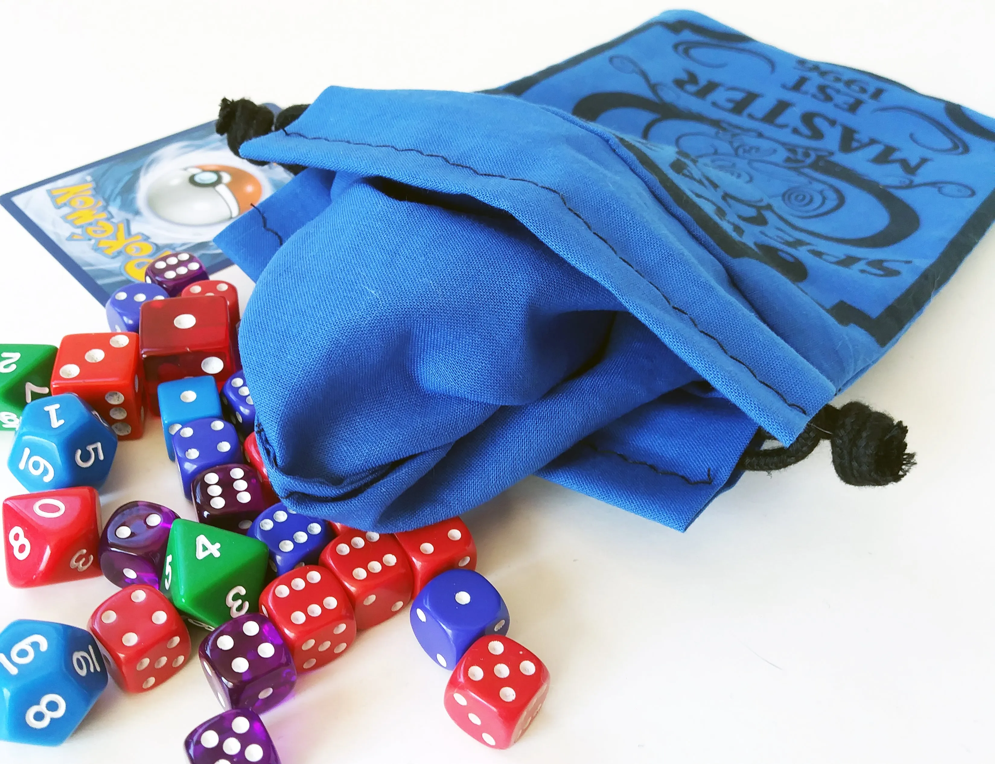 Handmade Drawstring bag - Pokemon Specialized Master - STARTERS
