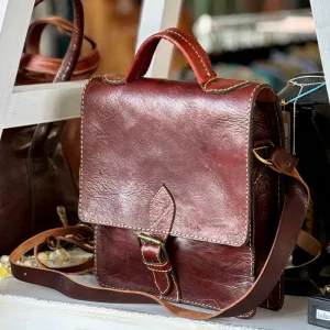 Haqibah - traditional leather satchel