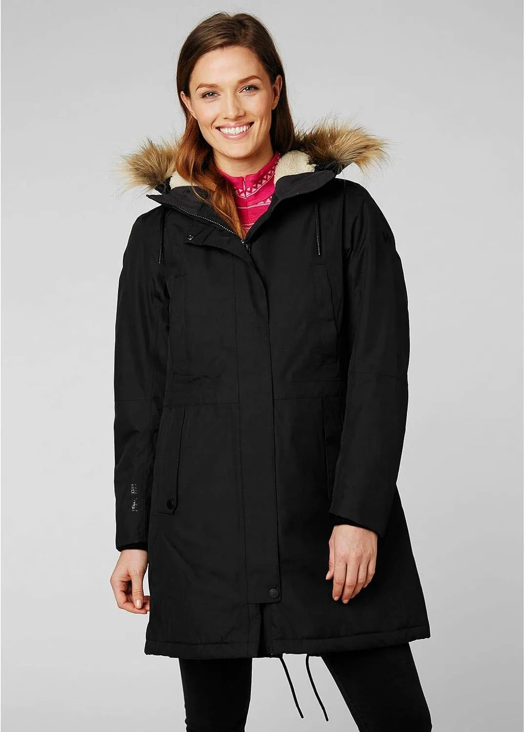 Helly-Hansen Womens Mayen Waterproof Breathable Parka Insulated Hooded Jacket