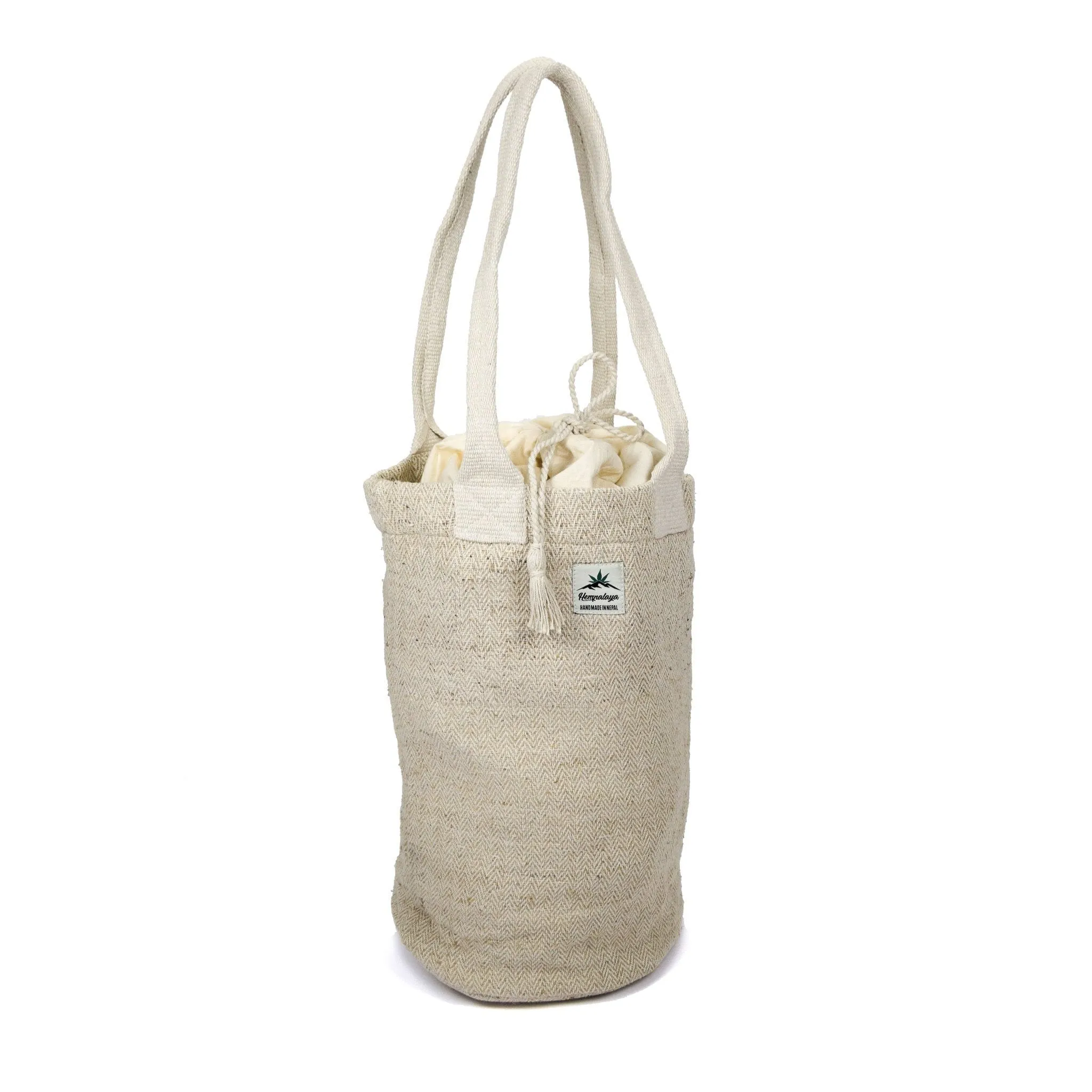 Hemp Shoulder Bag, Tote Bag, Shopper, Natural