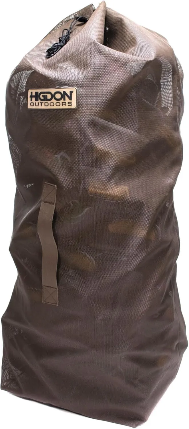 Higdon Outdoors Mesh Decoy Bag | Must Have Backpack Waterfowl Decoy Bag for Duck and Goose Hunting | Perfect for Wet Conditions