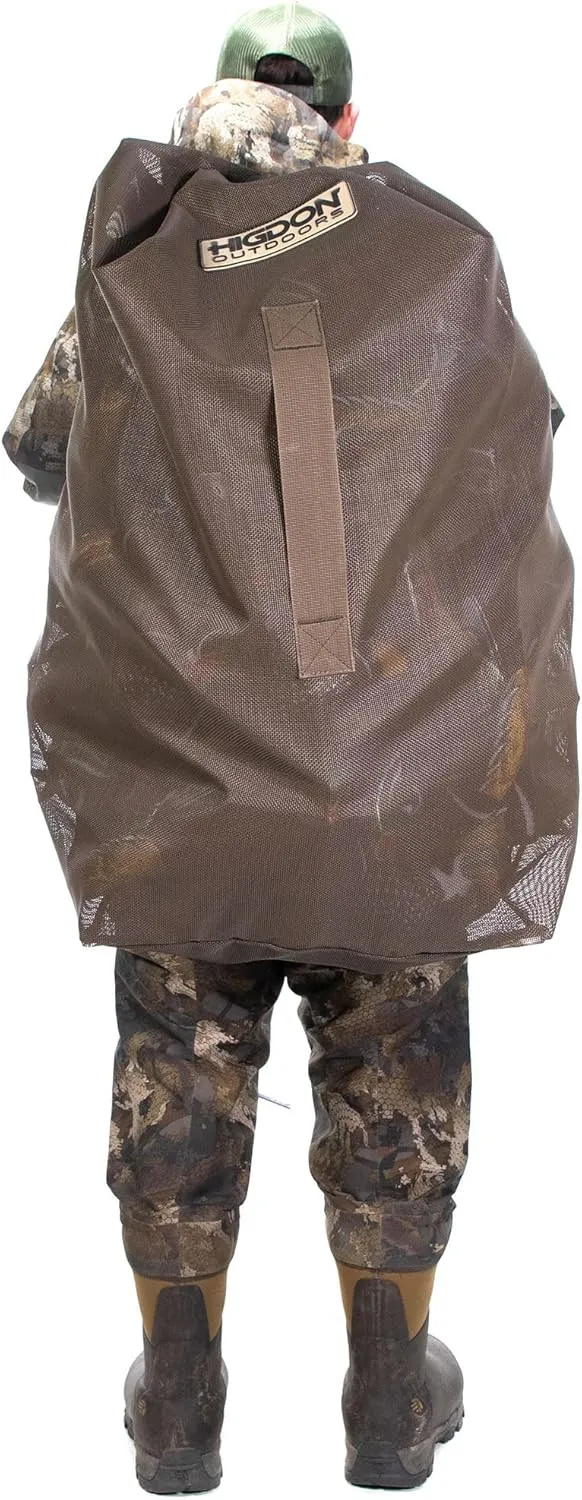 Higdon Outdoors Mesh Decoy Bag | Must Have Backpack Waterfowl Decoy Bag for Duck and Goose Hunting | Perfect for Wet Conditions